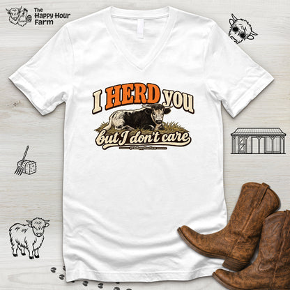I HERD You V-Neck Tee
