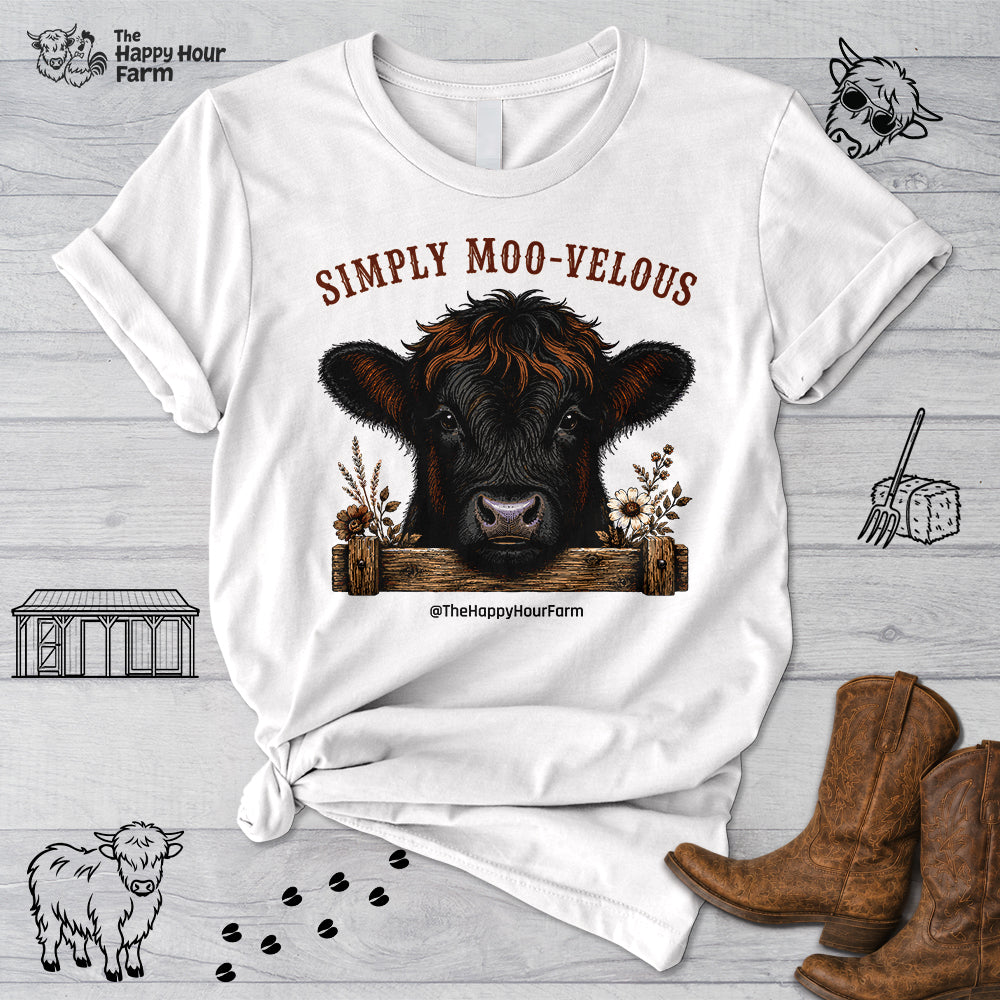 Simply Moo-Velous Unisex Tee
