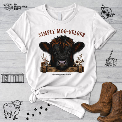 Simply Moo-Velous Unisex Tee