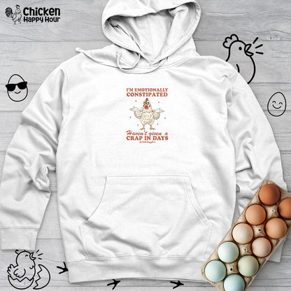 Emotionally Constipated Hooded Sweatshirt