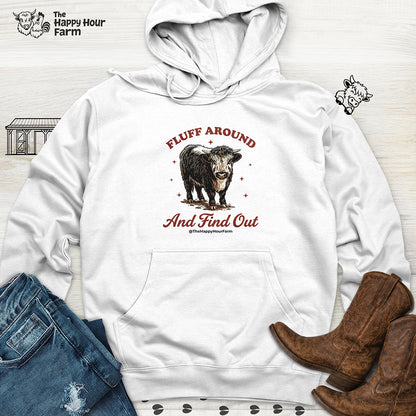 Fluff Around & Find Out Hooded Sweatshirt