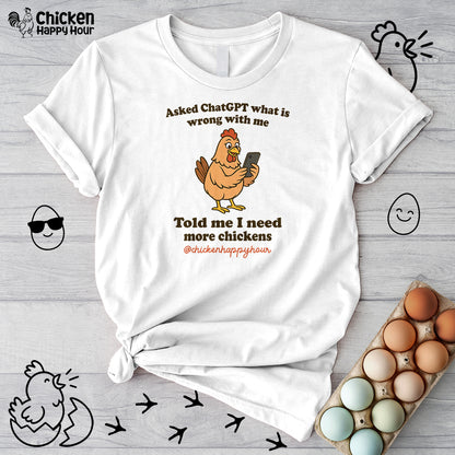 Asked CHATGPT What is Wrong Unisex Tee