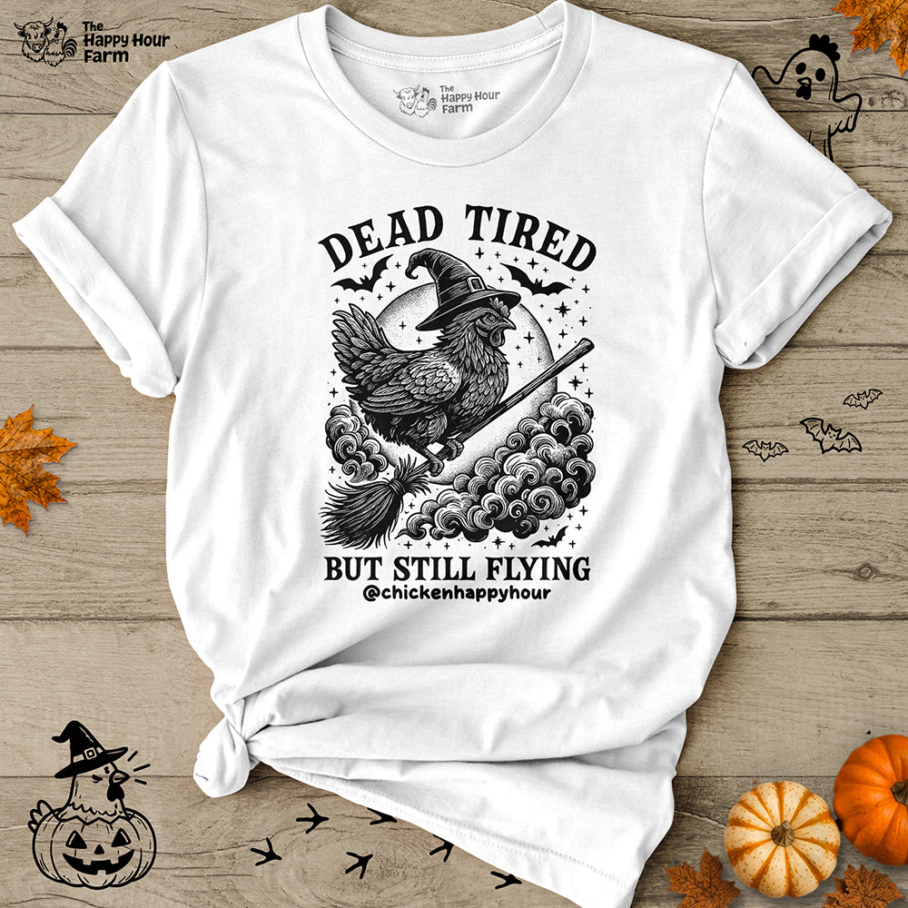 Dead Tired But Still Flying Unisex Tee