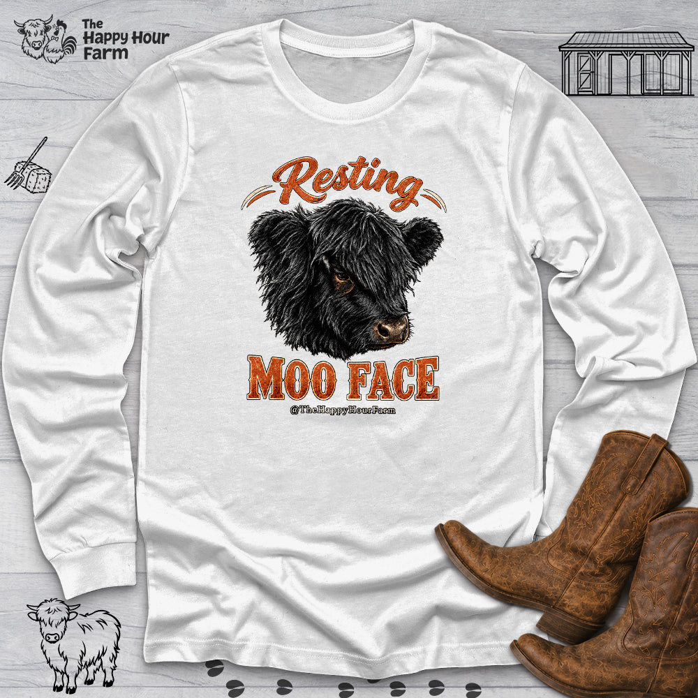 Resting MOO FACE Long Sleeve