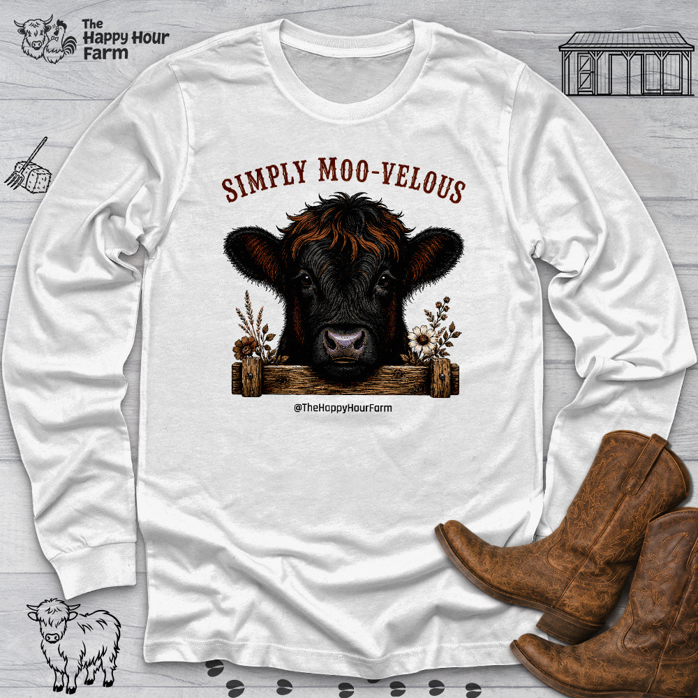 Simply Moo-Velous Long Sleeve