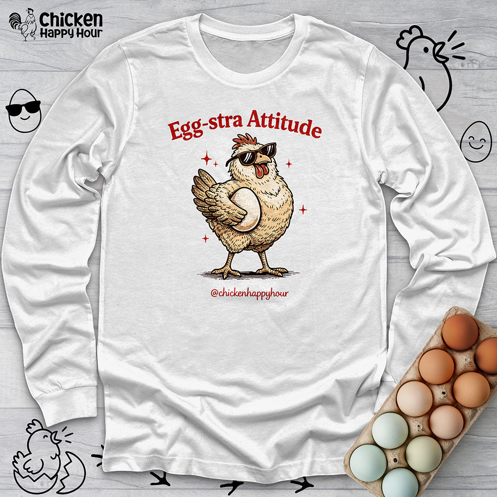 Egg-stra Attitude Long Sleeve