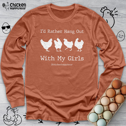 I'd Rather Hang Out Long Sleeve