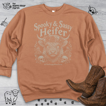 Spooky & Sassy Heifer Sweatshirt