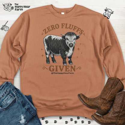 Zero Fluffs Given Sweatshirt
