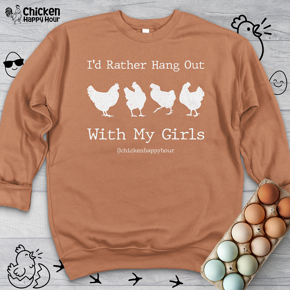 I'd Rather Hang Out Sweatshirt